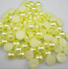 Imitation Pearls Half Round Flatback Resin